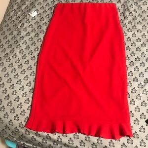 Knee length Dress skirt worn once
